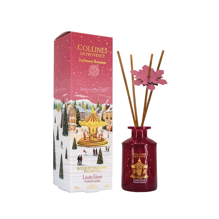 Parfum d’intérieur Collines de Provence – Litchi Givré
