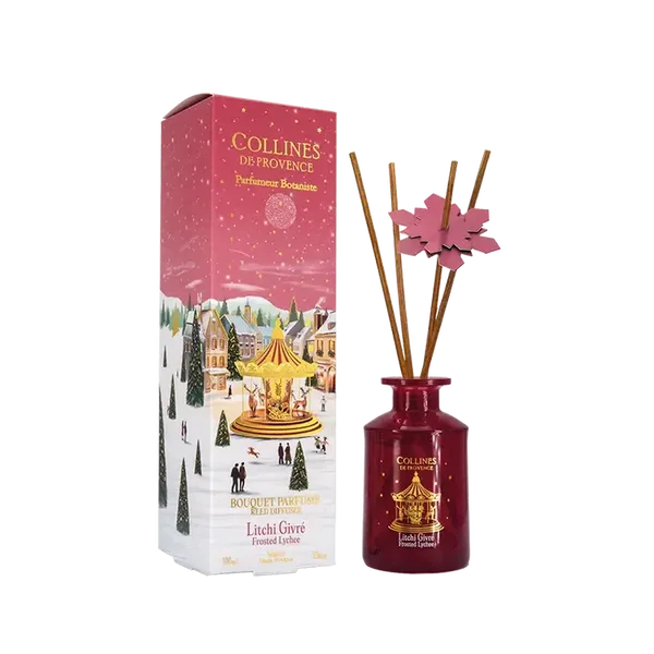 Parfum d’intérieur Collines de Provence – Litchi Givré