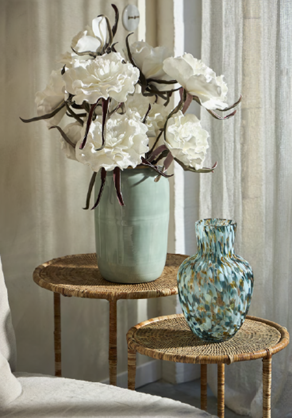 Fleur blanche Hamaleis – Fleur décorative élégante