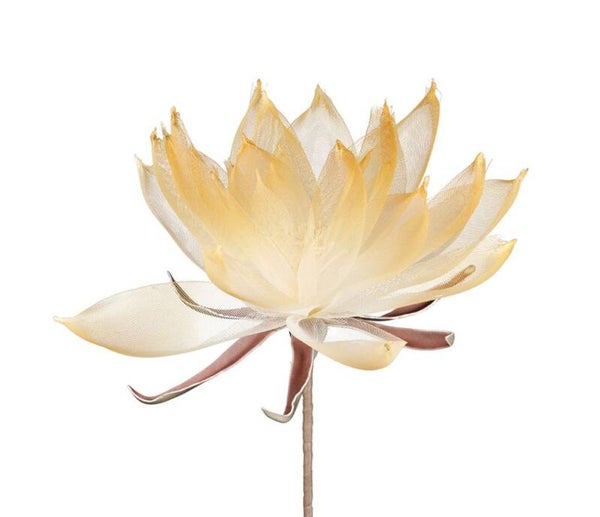 Fleur Dalry ocre – H80 cm