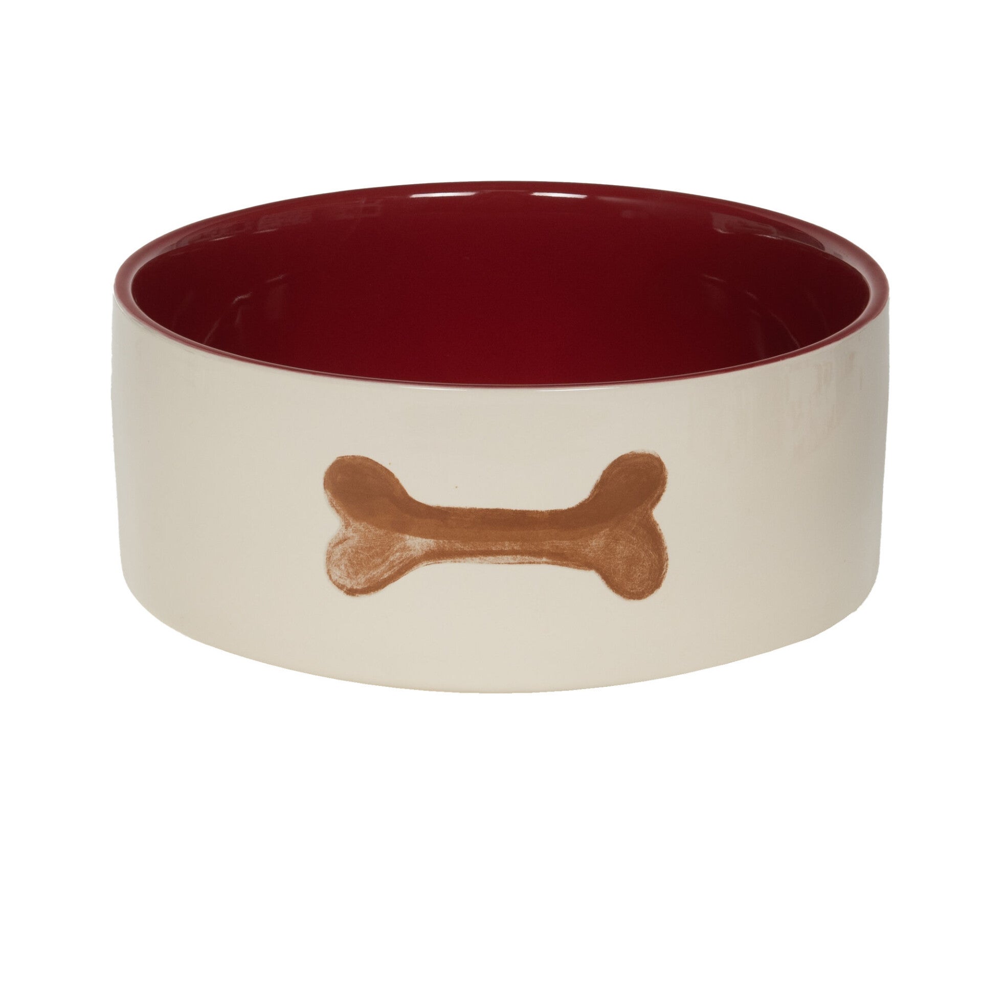 Gamelle Ouaf grand modèle – gamelle chien en céramique décorative