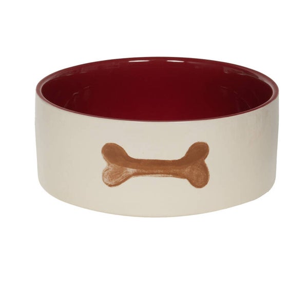 Gamelle Ouaf grand modèle – gamelle chien en céramique décorative