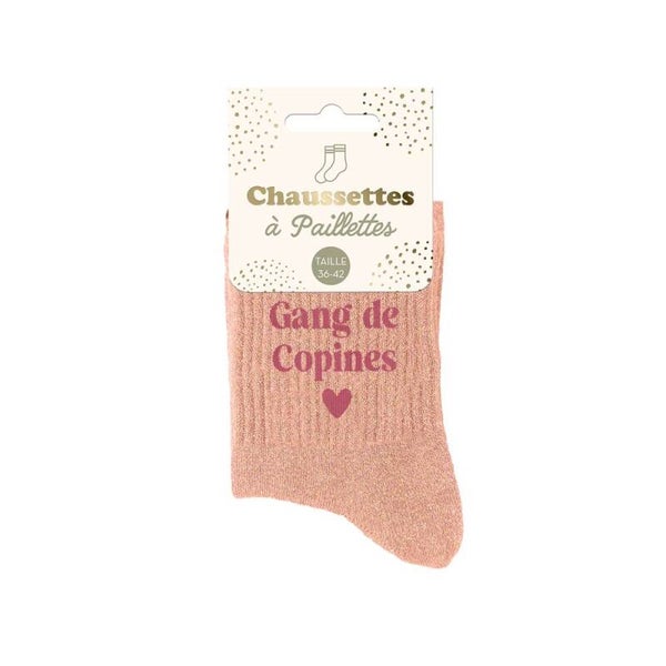 Chaussettes à paillettes Gang de copines