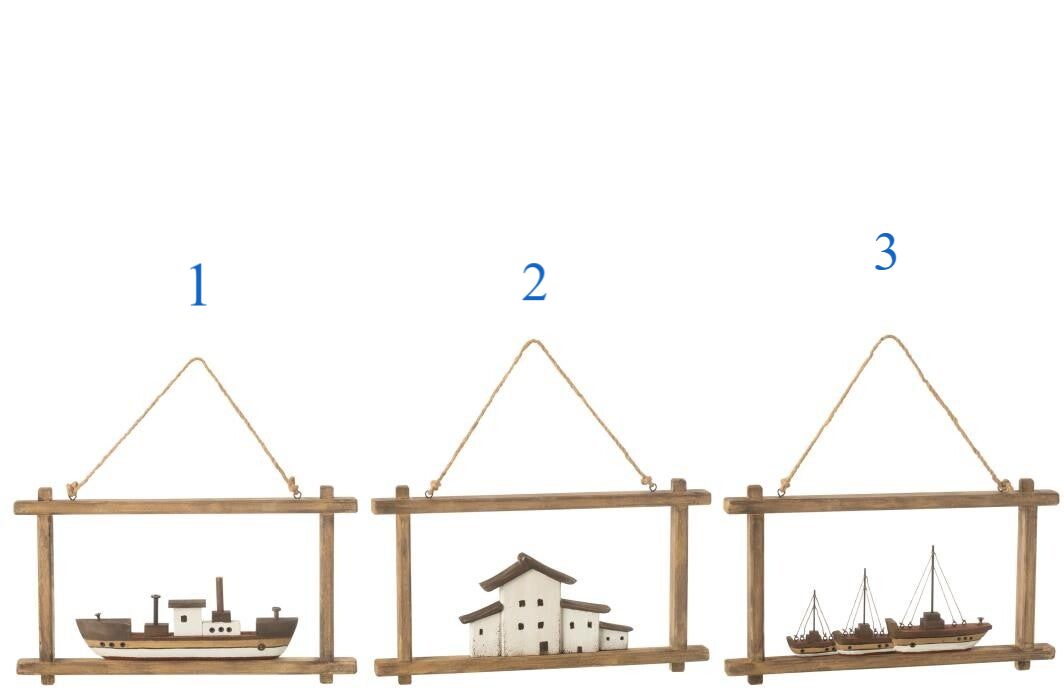 Decoration Murale Bateau / Maisons