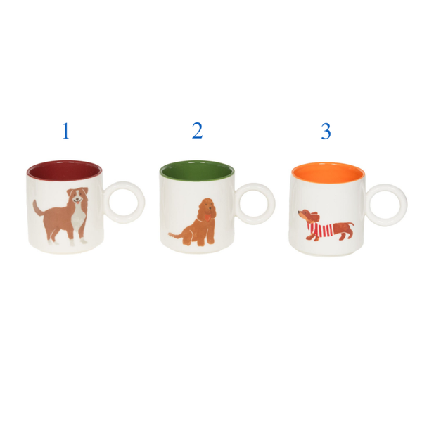 Coffret mug Ouaf – mug chien décoratif en coffret cadeau