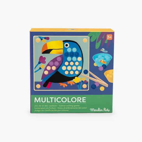 Jeu d'apprentissage des couleurs Les Toupitis – 3 activités dès 3 ans