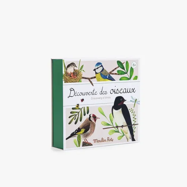 Coffret pédagogique Les oiseaux du jardin – 26 accessoires – Dès 6 ans