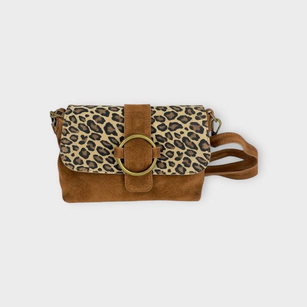 Sac Léopard en cuir