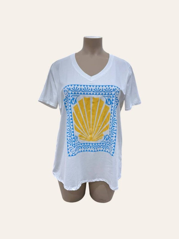T-shirt coquillage