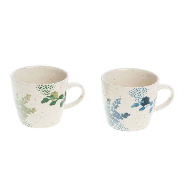 Mug Lison en grès crème / ivoire