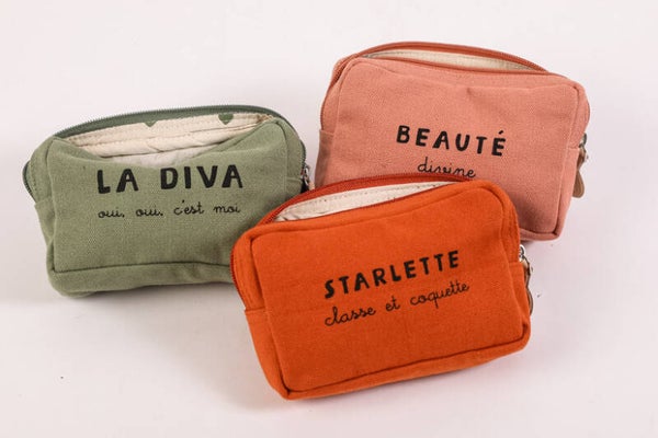 Porte-monnaie et petites trousses Émile – Sophie Janière