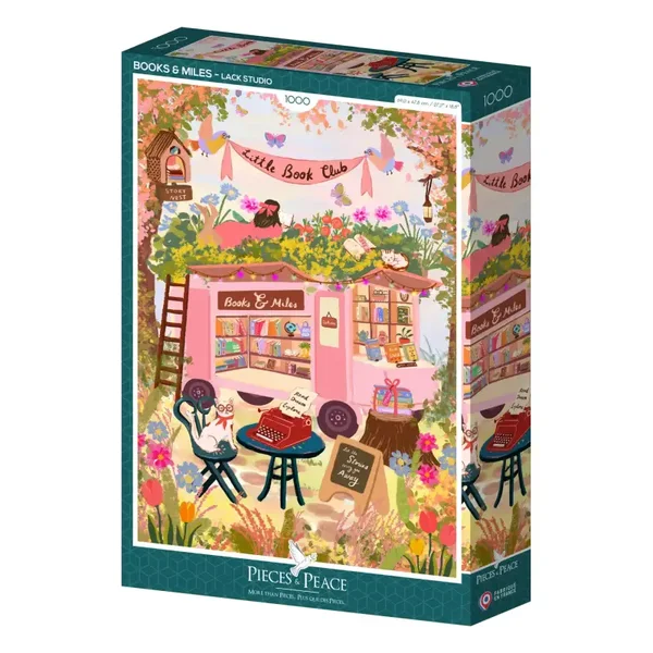 Puzzle 1000 pièces – Livres Itinérants