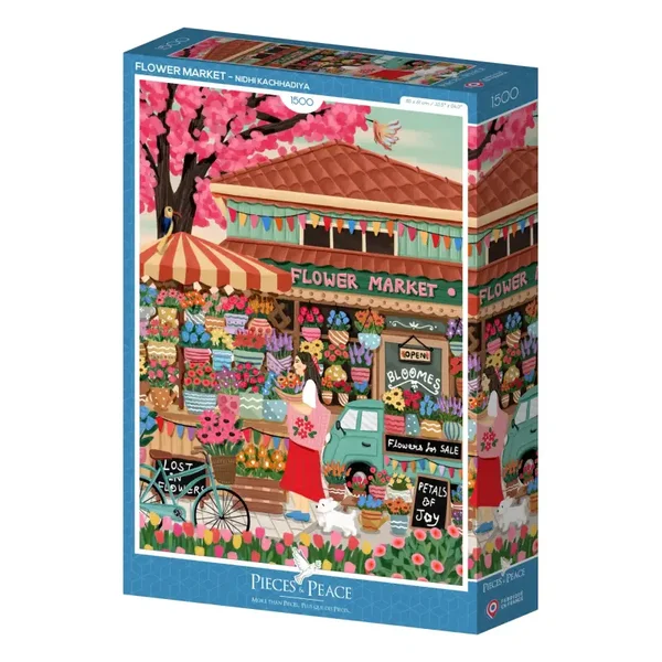 Puzzle 1500 pièces – Marché aux Fleurs