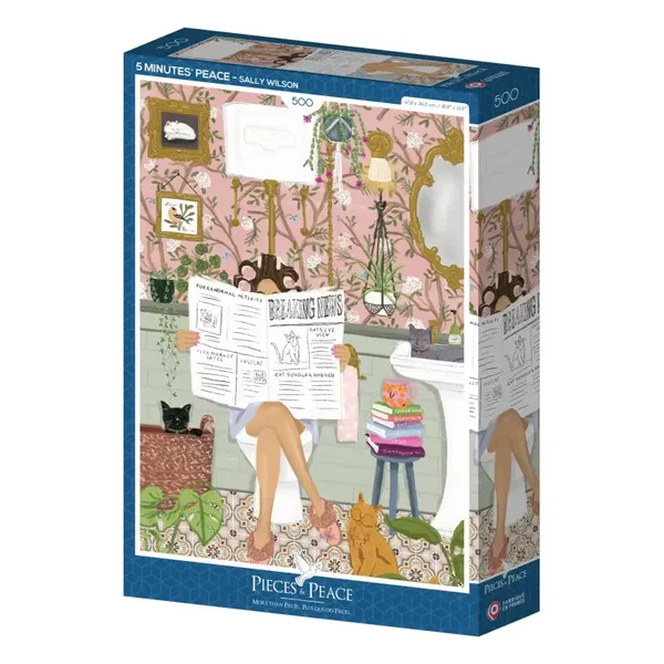 Puzzle 500 pièces – 5 Minutes de Tranquillité