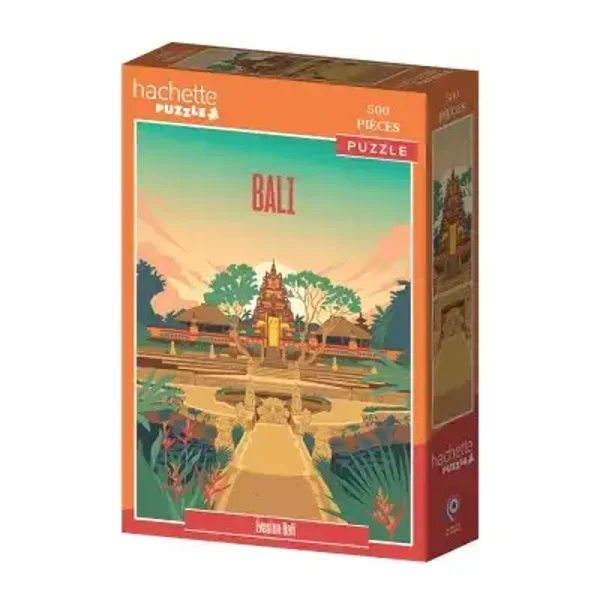 Puzzle 500 pièces Hachette – Évasion Bali