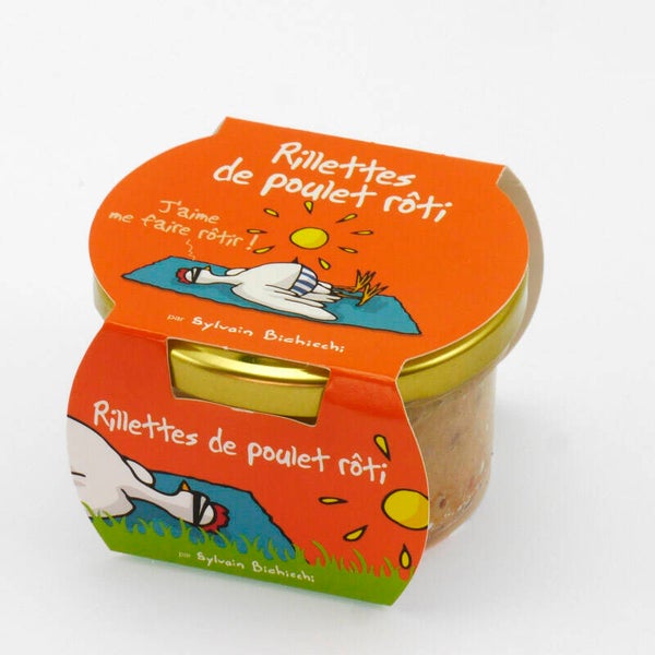 Rillettes de poulet rôti