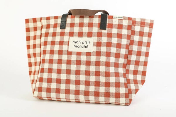 Sac Talensac Vichy Kaki Mon P'tit Marché – Sophie Janière