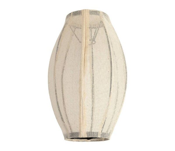 SUSPENSION ENIGMA ECRU D25X39CM