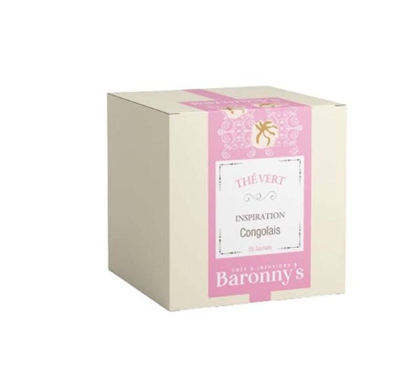 Thé vert Inspiration Congolais – Boîte de 20 sachets