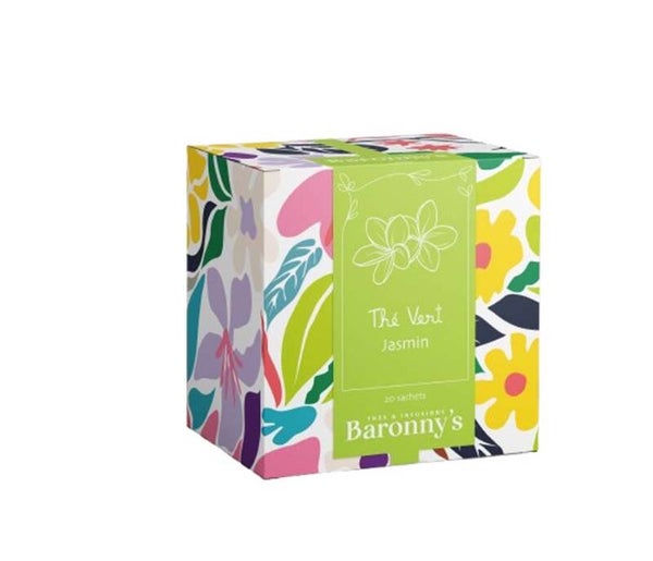 Thé vert Jasmin – Boîte de 20 sachets