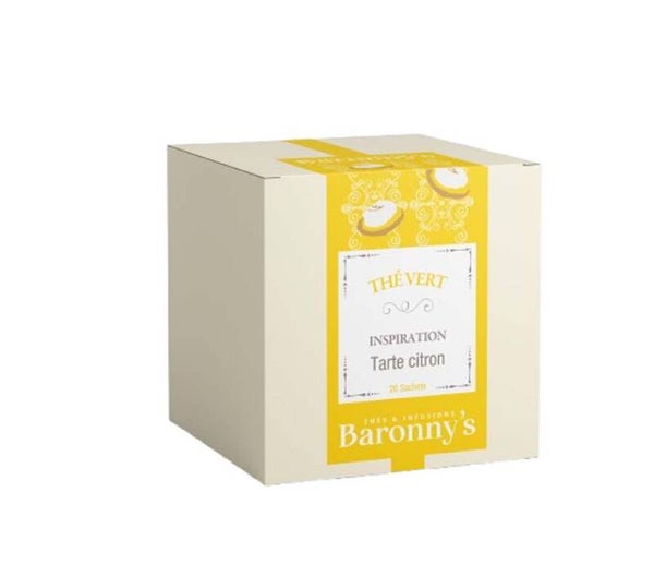 Thé vert Baronny's – Inspiration Tarte Citron