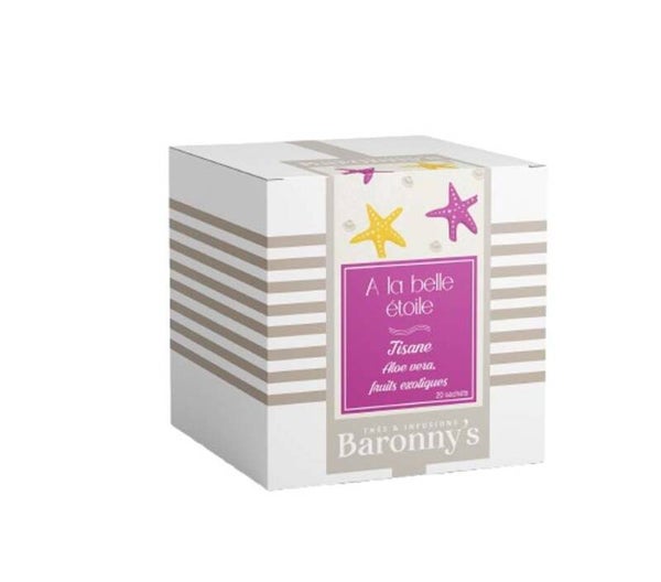 Tisane À la belle étoile – Infusion fruitée, boîte de 20 sachets