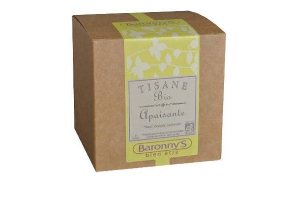 Tisane Apaisante BIO – Boîte de 20 sachets