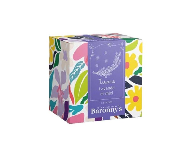 Tisane Lavande et Miel – Boîte de 20 sachets