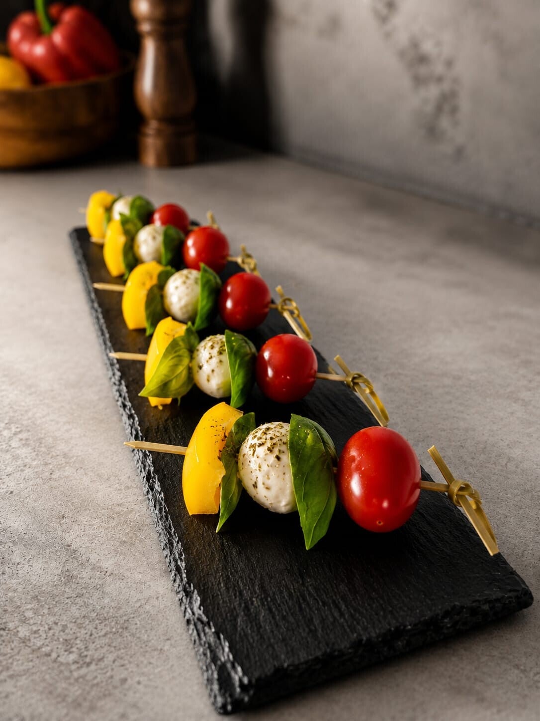 Tomaten-Mozzarella Spiessli / pro Stk.
