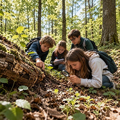 Enfants de secondaires réalisant le protocole QUBS