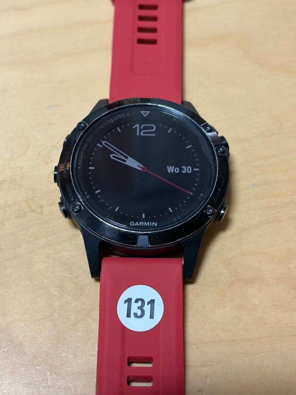 131 - Garmin Fenix 5 saffierglas – (47 mm)
