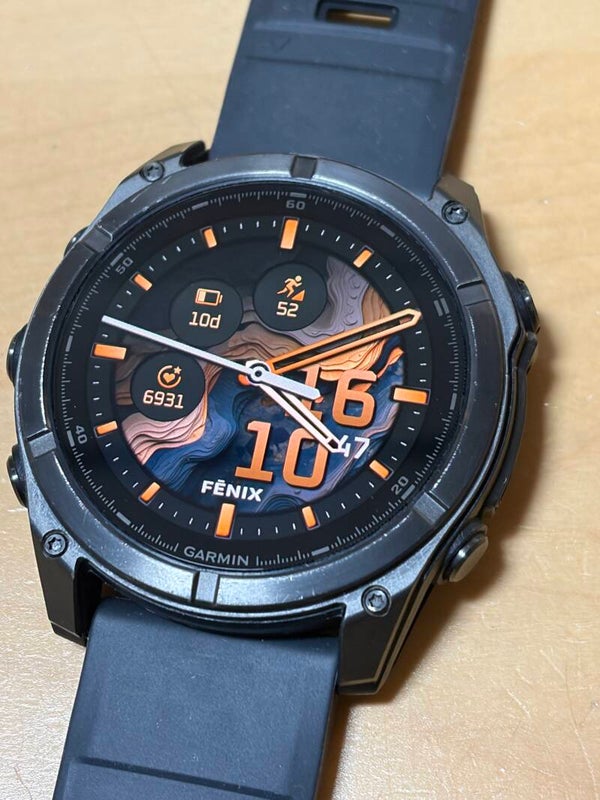 179 - Garmin Fenix 8 Amoled-Saffierglas 51 mm