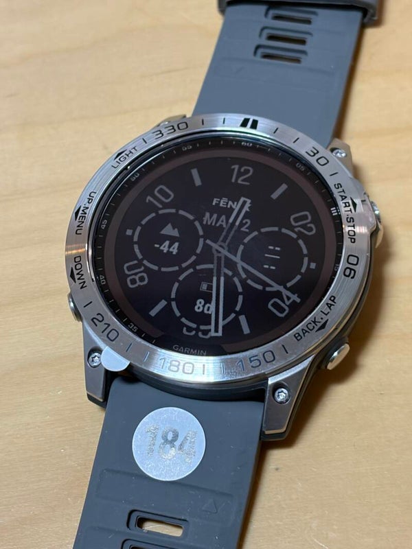 184 - Garmin Fenix 7X Saffier Solar