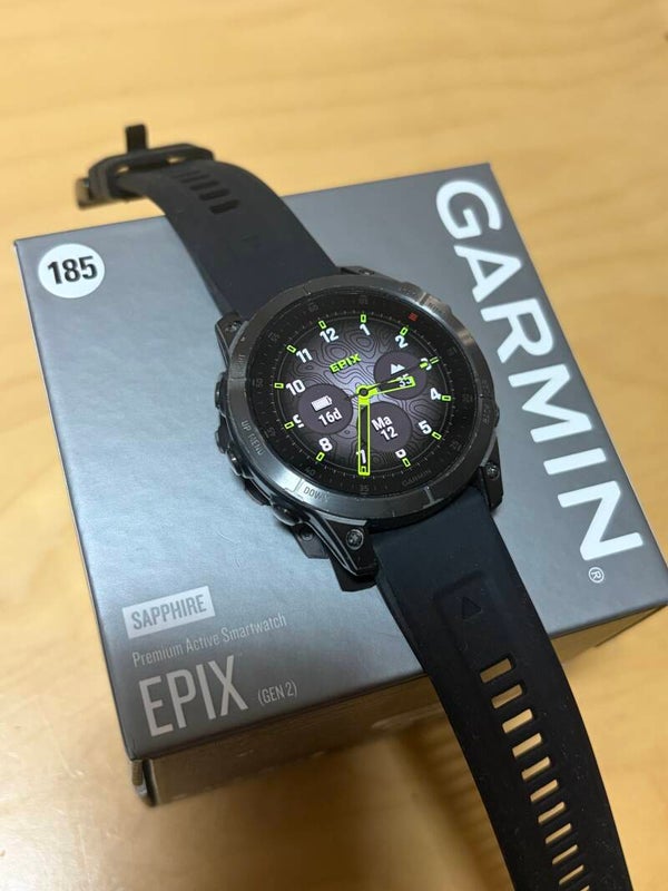 185 - Garmin Epix (gen 2) 47 mm