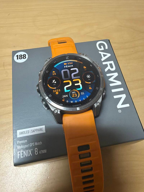 188 - Garmin Fenix 8 47 mm 010-02904-21