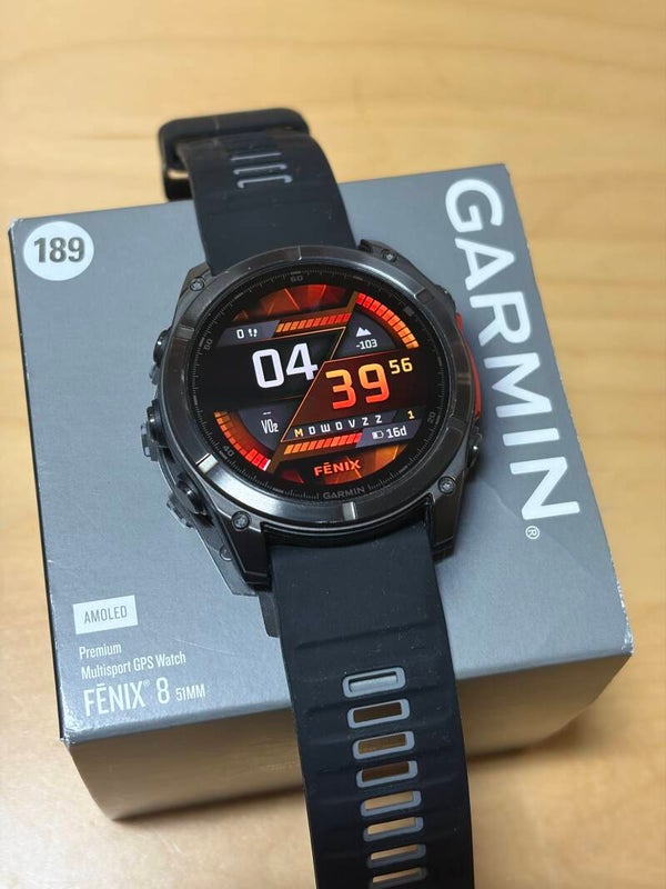 189 - Garmin Fenix 8 Amoled 51 mm