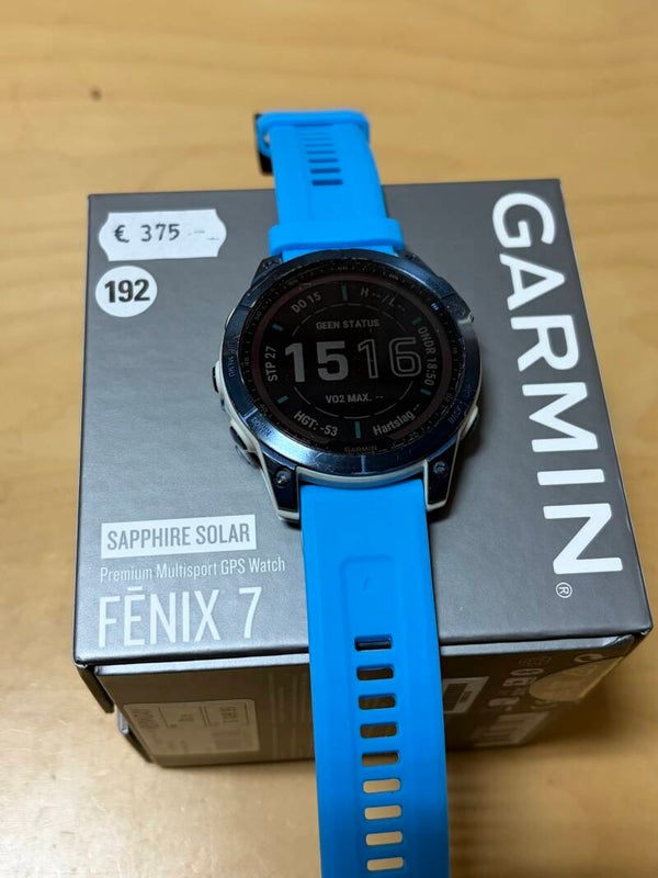 192 - Garmin Fenix 7 Saffier Solar