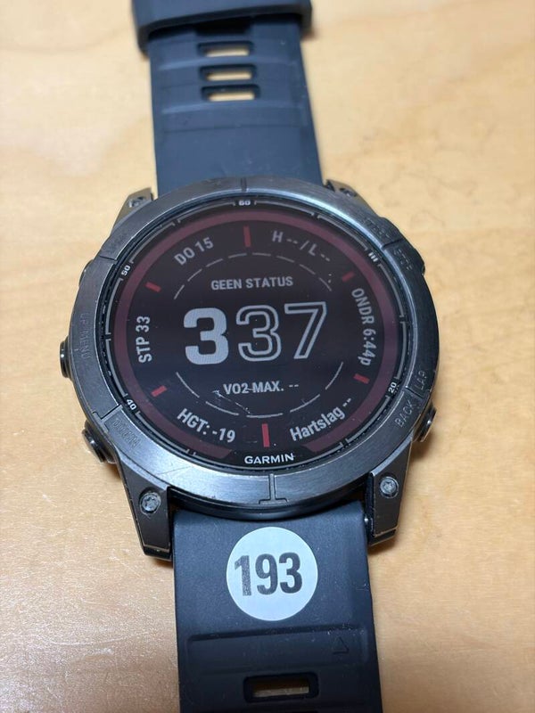 193 - Garmin Fenix 7X Pro Saffier solar 51 mm