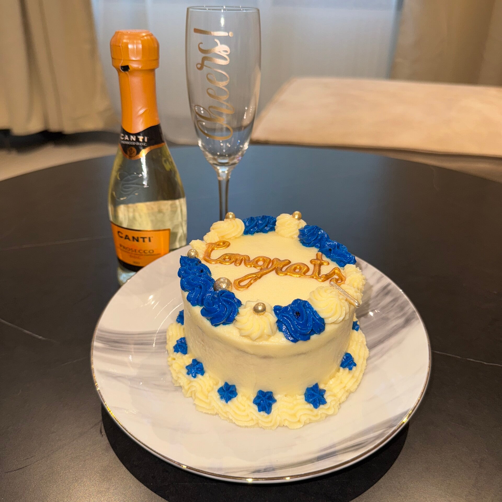 Graduations giftset - Mini cake