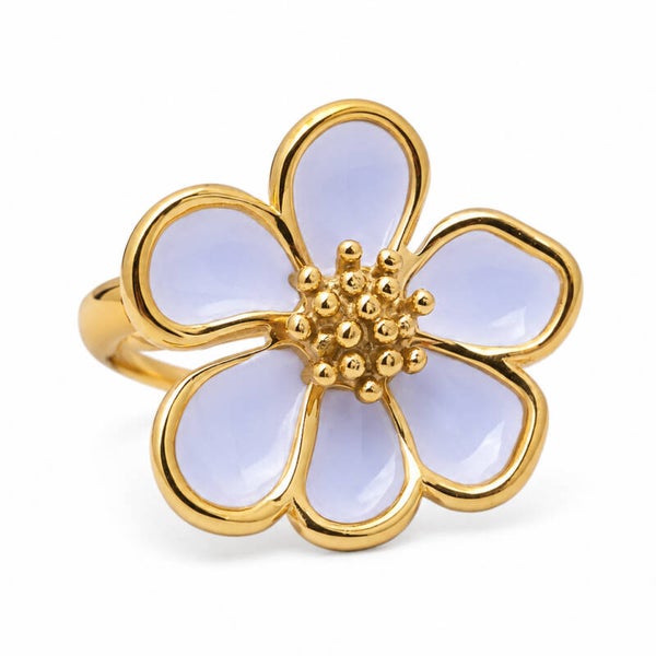 VIC THE LABEL ring Marbella Mauve OTL