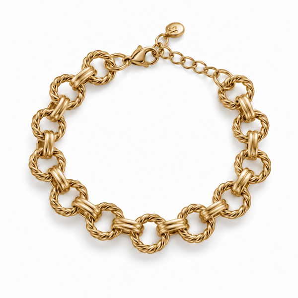 VIC THE LABEL armband Fauve goldplated BBO