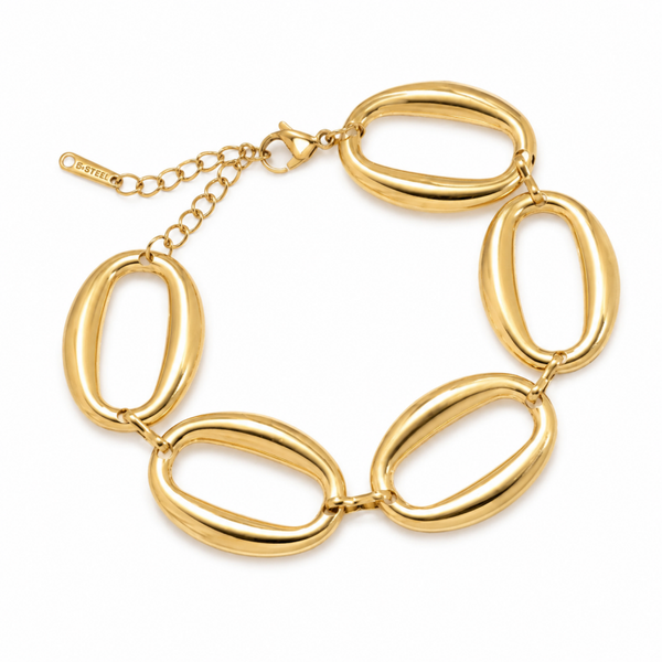 VIC THE LABEL armband Luna goldplated CTC