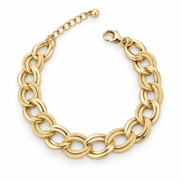 VIC THE LABEL armband Seurath goldplated CTC