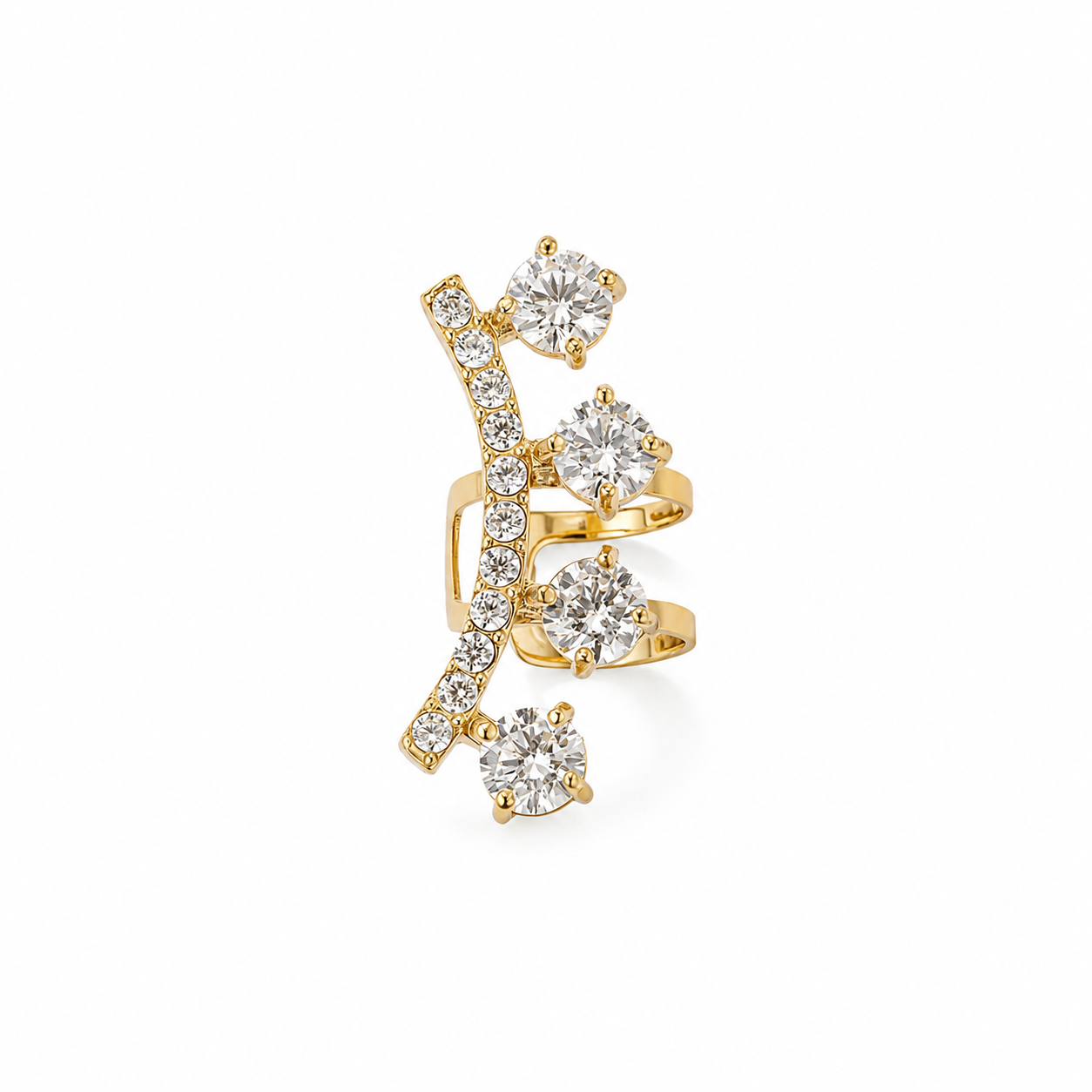 VIC THE LABEL earcuff Idren gold SBR