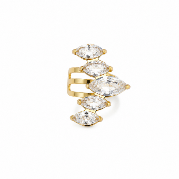 VIC THE LABEL earcuff Natyl gold SBR