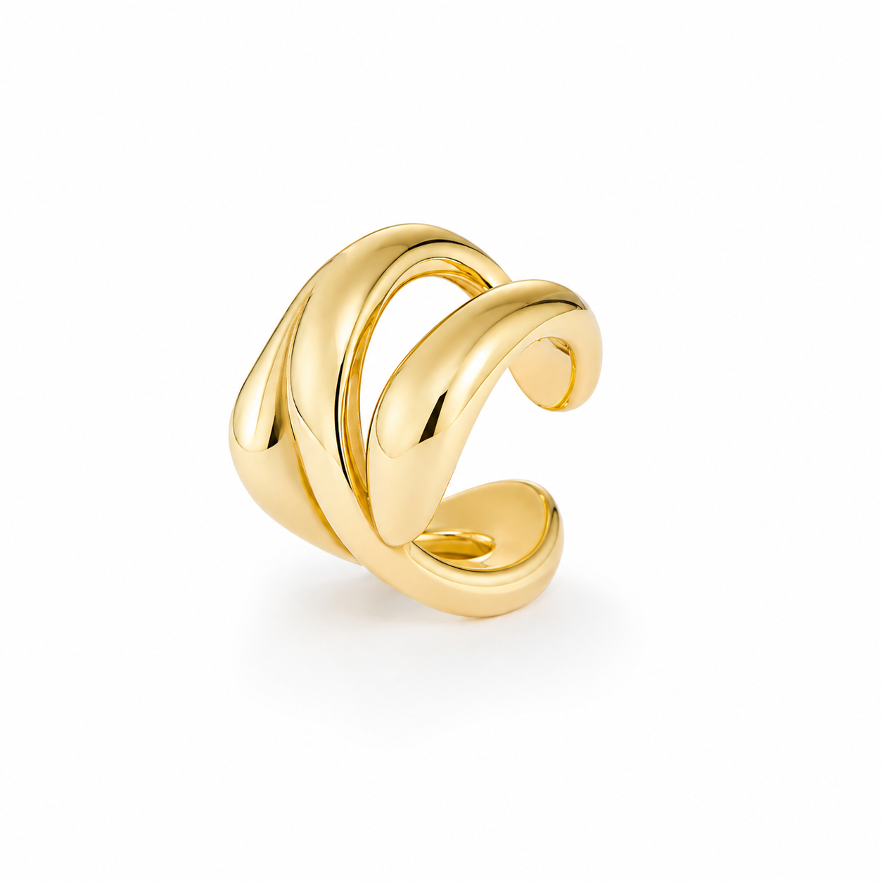 VIC THE LABEL earcuff Victoria goldplated BBO