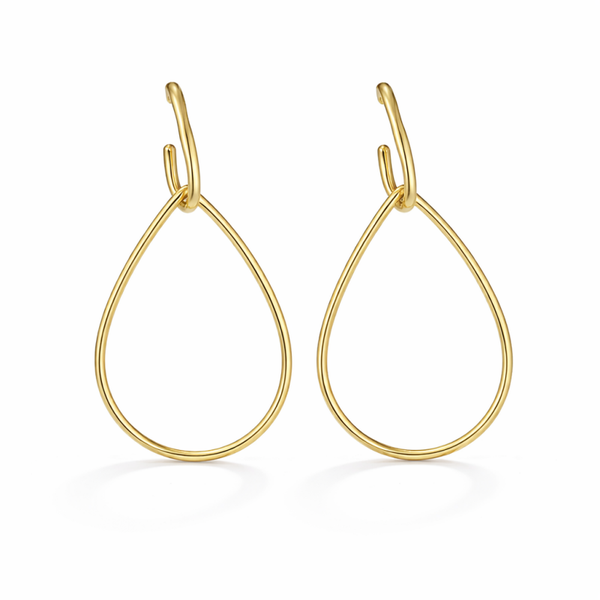 VTL oorbellen Judy goldplated CC