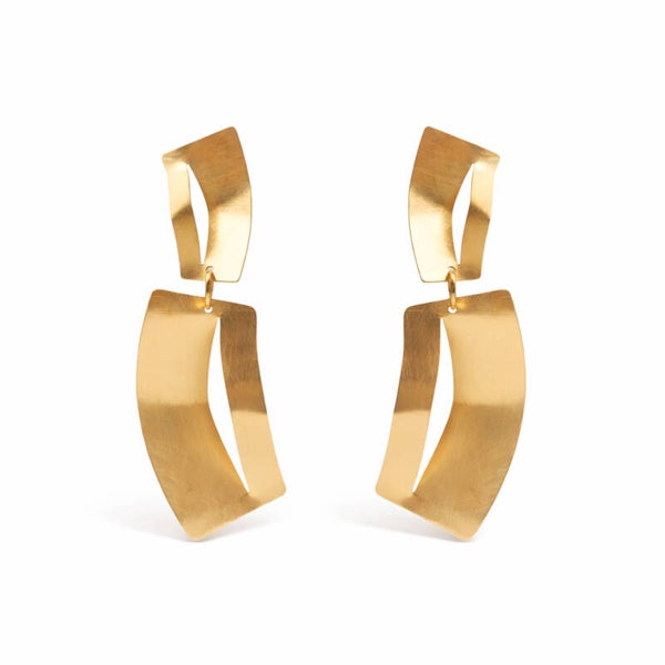 VTL oorbellen Laila goldplated BG
