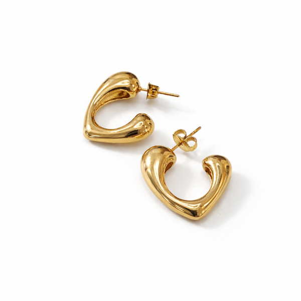 VTL oorbellen Milou goldplated DD
