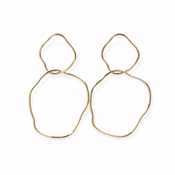 VTL oorbellen Bella M goldplated SO